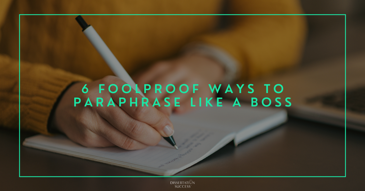 6 Foolproof Ways to Paraphrase Like a Boss